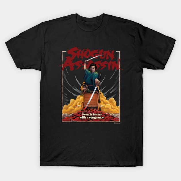 Shogun Assassin T-Shirt by Art Simpson